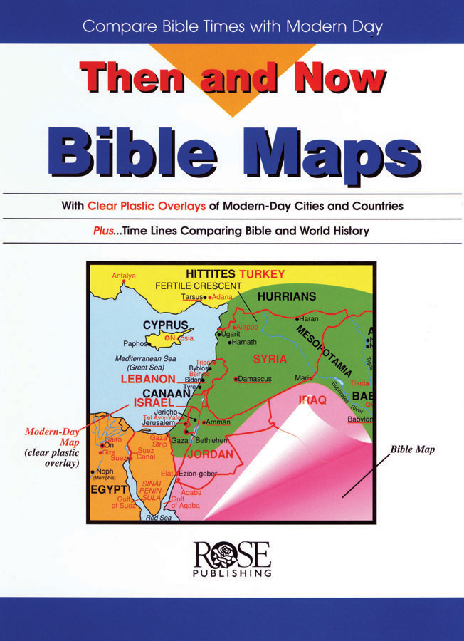 Then and Now Bible Maps book