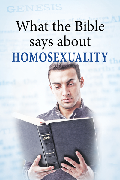 What the Bible says about Homosexuality pamphlet