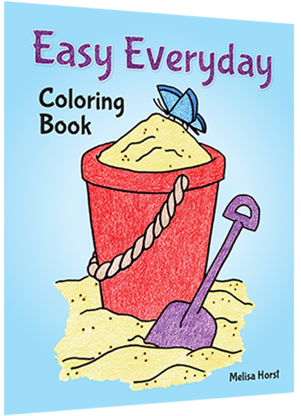 Easy Everyday Coloring Book