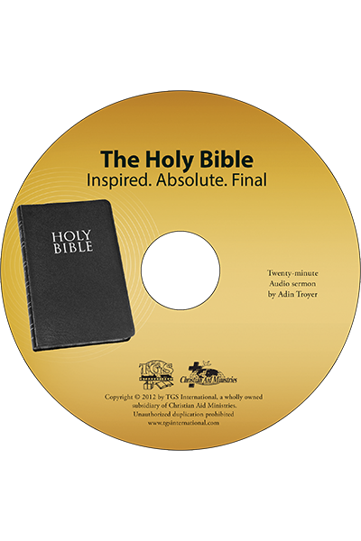 The Holy Bible sermon CD