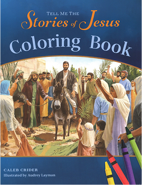 Tell Me the Stories of Jesus Coloring Book